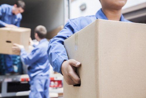 Local removals team handling a home move in Ilford