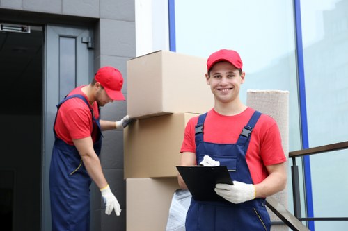 Removal van and moving equipment serving Ilford and nearby areas
