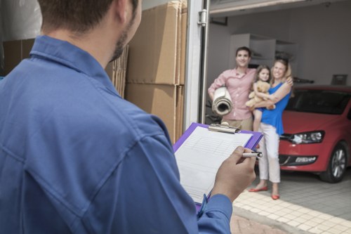 Prepared moving van service for Ilford customers