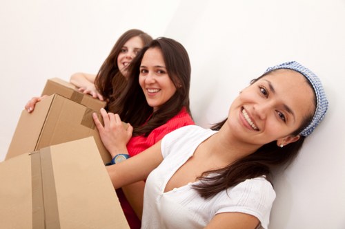 Risk assessment being carried out before a property move