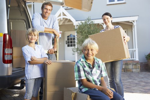 Local movers handling stairs and access in a flat block