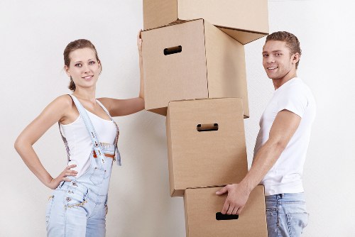 Careful loading of sofas and bulky furniture for transport