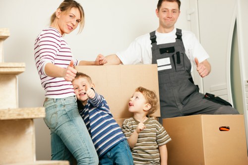 Vehicle and load security checks for a removals van